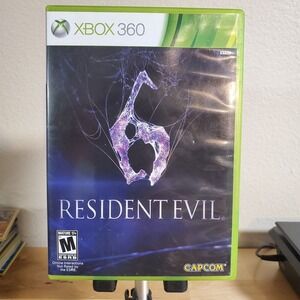 Resident Evil 6 (Microsoft Xbox‎ 360, 2012) BOTH DISCS! Complete